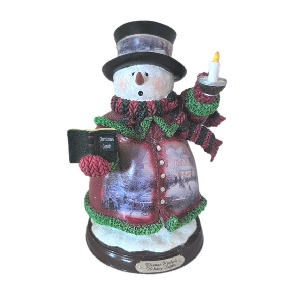 Thomas Kinkade Other - Thomas Kincade Victorian Christmas II Snowman 2nd in Winter Wonderland Heirloom‎
